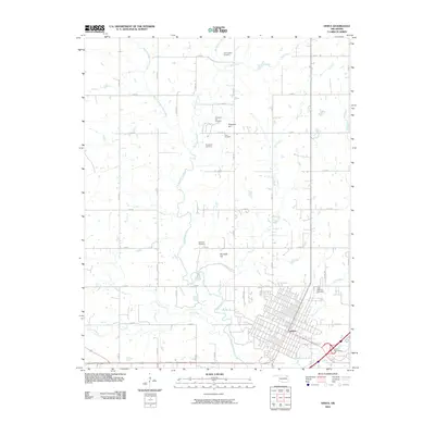 2010 Map of Vinita, 2010 Print