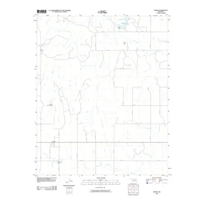 2010 Map of Vinson, 2010 Print