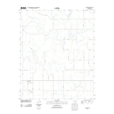 2012 Map of Vinson, 2012 Print