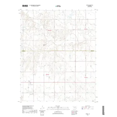 2018 Map of Vinson, 2018 Print