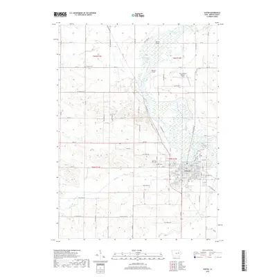 2018 Map of Vinton, 2018 Print