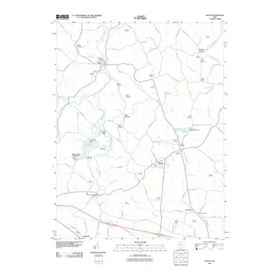2010 Map of Vinton, 2010 Print