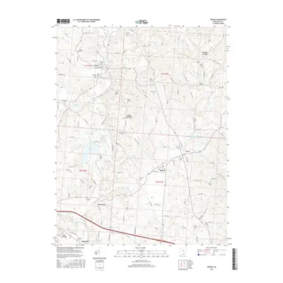 2016 Map of Vinton, 2016 Print