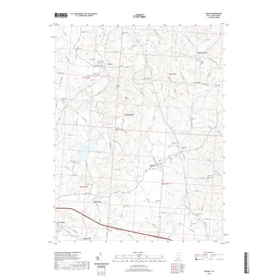 2019 Map of Vinton, 2019 Print