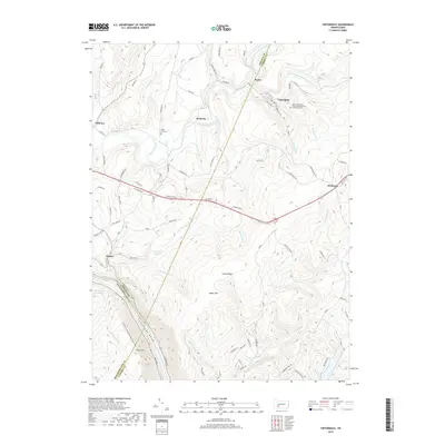 2019 Map of Vintondale, 2019 Print