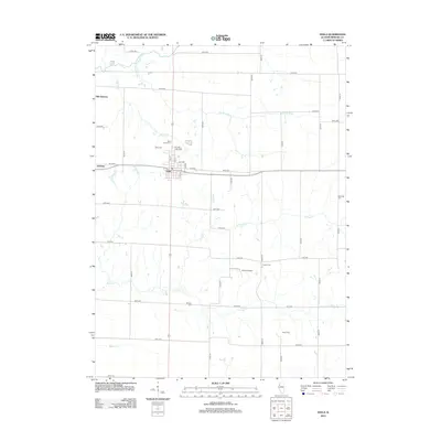 2012 Map of Viola, 2012 Print