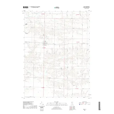 2018 Map of Viola, 2018 Print
