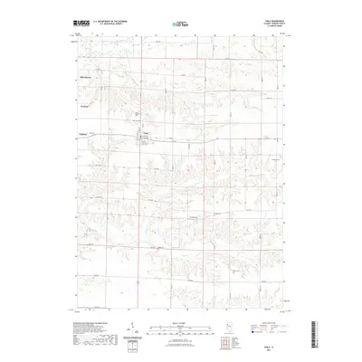 2021 Map of Viola, 2021 Print