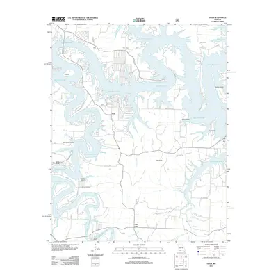 2012 Map of Viola, 2012 Print