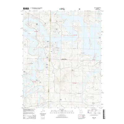 2015 Map of Viola, 2015 Print
