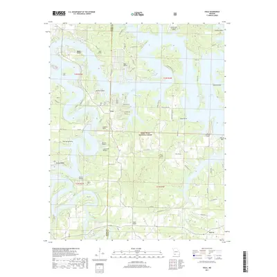 2017 Map of Viola, 2017 Print