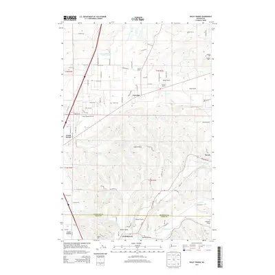2013 Map of Violet Prairie, 2013 Print