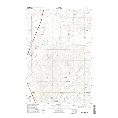 2017 Map of Violet Prairie, 2017 Print