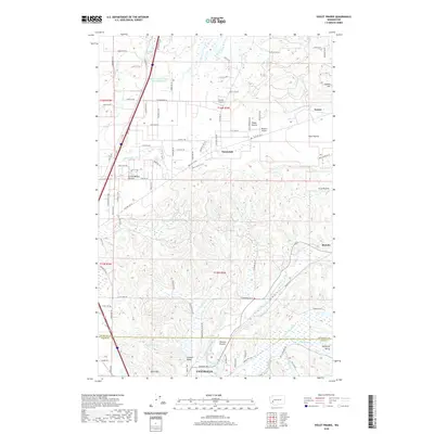 2020 Map of Violet Prairie, 2020 Print