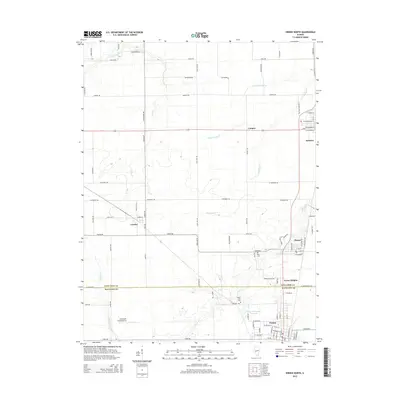 2015 Map of Virden North, 2015 Print