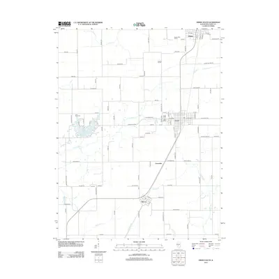 2012 Map of Virden South, 2012 Print