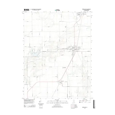 2015 Map of Virden South, 2015 Print