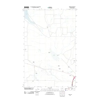 2011 Map of Virden, 2011 Print
