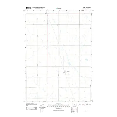 2012 Map of Virgil, 2012 Print