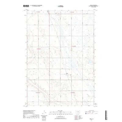 2017 Map of Virgil, 2017 Print