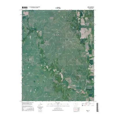 2015 Map of Virgil, 2015 Print
