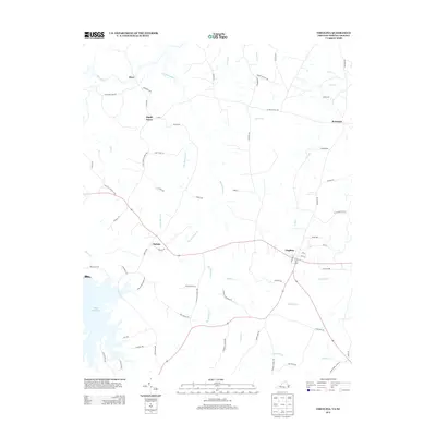 2013 Map of Virgilina, 2013 Print
