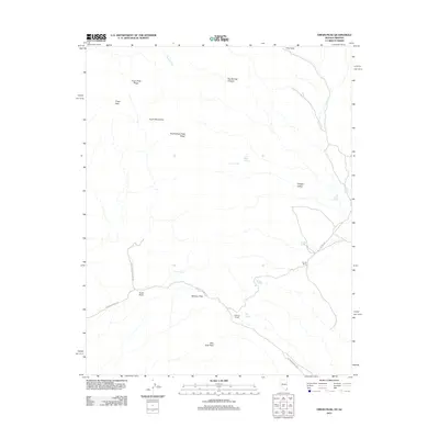 2012 Map of Virgin Peak, 2012 Print