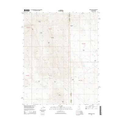 2014 Map of Virgin Peak, 2014 Print