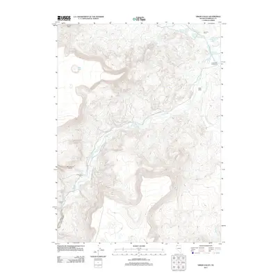 2011 Map of Virgin Valley, 2011 Print