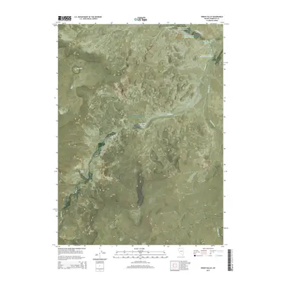 2015 Map of Virgin Valley, 2015 Print