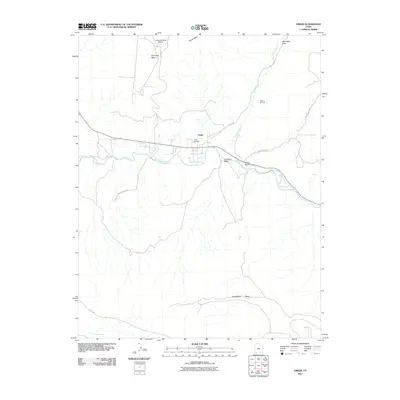 2011 Map of Virgin, 2011 Print