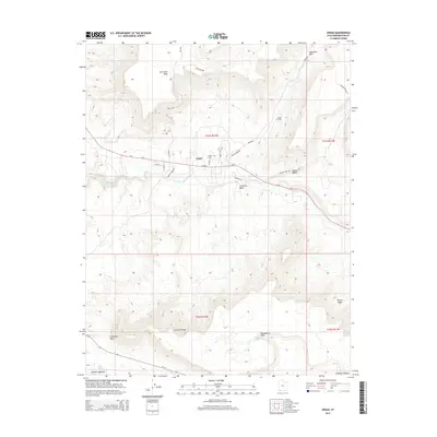 2014 Map of Virgin, 2014 Print