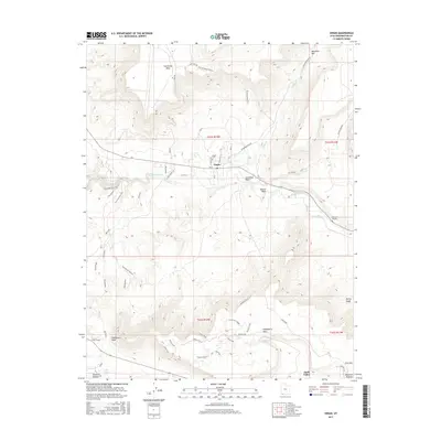 2017 Map of Virgin, 2017 Print