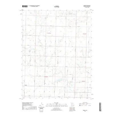 2017 Map of Virginia, 2017 Print