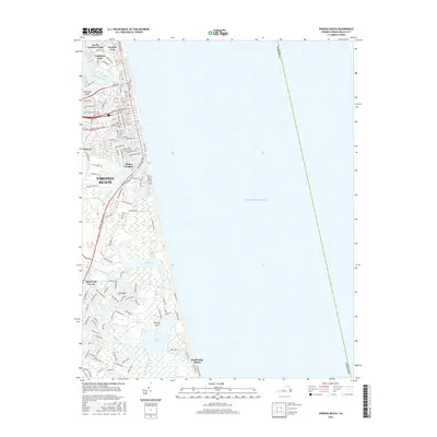 2016 Map of Virginia Beach, 2016 Print