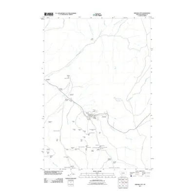 2011 Map of Virginia City, 2011 Print