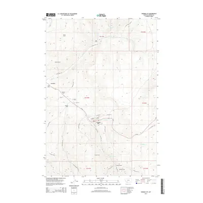 2014 Map of Virginia City, 2014 Print