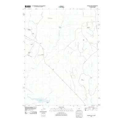 2010 Map of Virginia Dale, 2010 Print