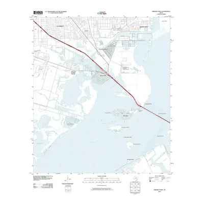 2010 Map of Virginia Point, 2010 Print