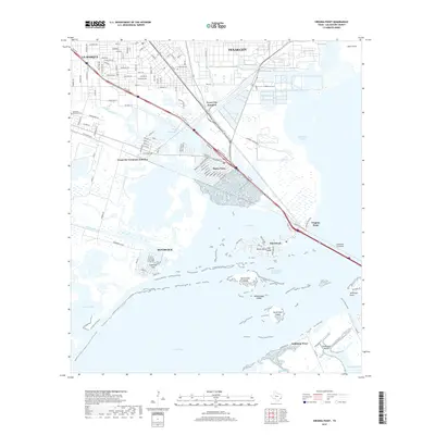 2019 Map of Virginia Point, 2019 Print