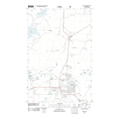 2011 Map of Virginia, 2011 Print