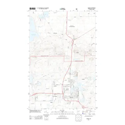 2013 Map of Virginia, 2013 Print