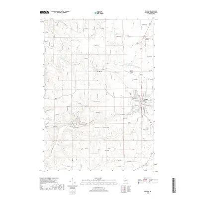 2018 Map of Viroqua, 2018 Print
