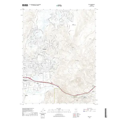 2018 Map of Vista, 2018 Print