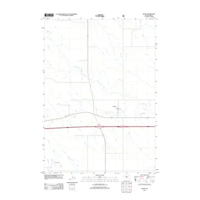2012 Map of Vivian, 2012 Print