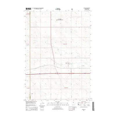 2015 Map of Vivian, 2015 Print