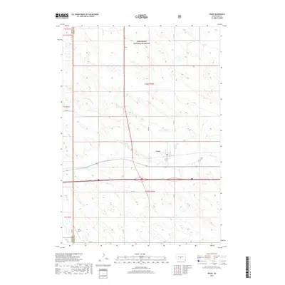 2017 Map of Vivian, 2017 Print