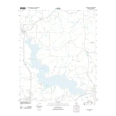 2012 Map of Vivian North, 2012 Print