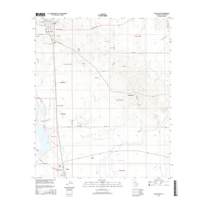 2015 Map of Vivian South, 2015 Print