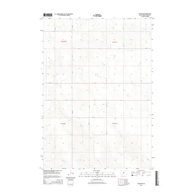 2015 Map of Vivian SW, 2015 Print